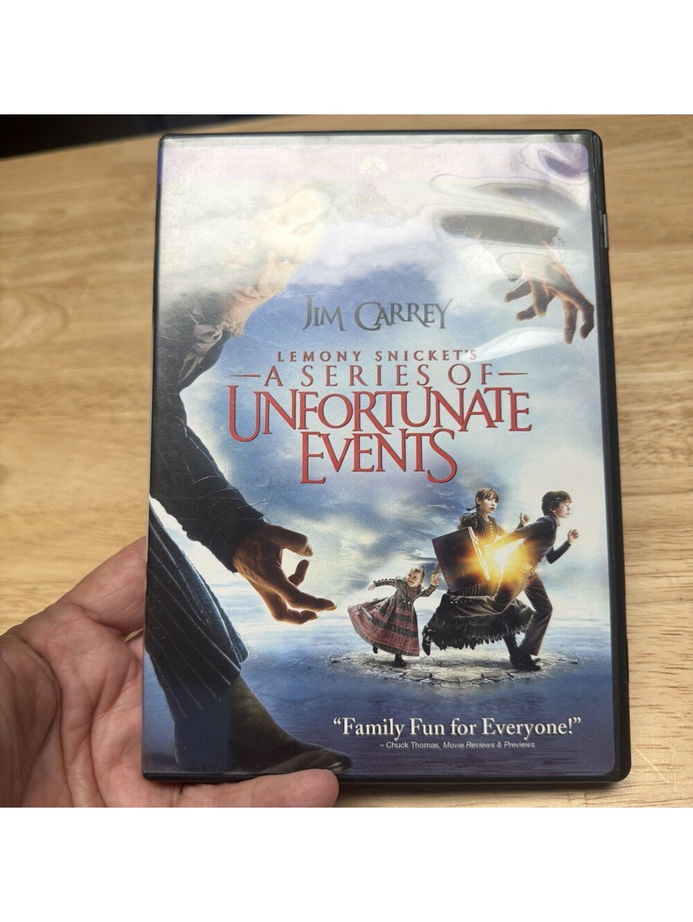 Lemony Snickets A Series of Unfortunate Events DVD 2005 Full Screen Family Fun
